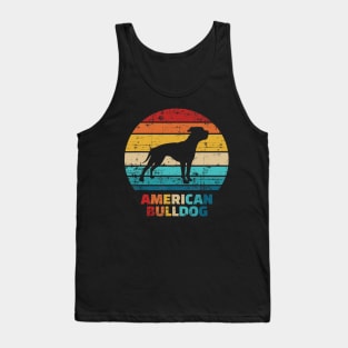 American Bulldog Retro Vintage Tank Top